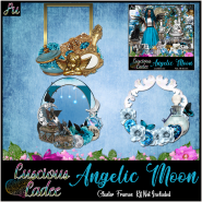 Angelic Moon Cluster Frames