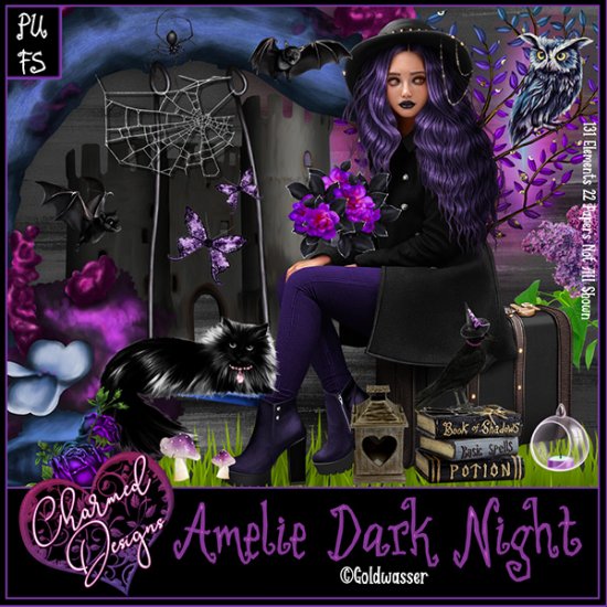 Amelie Dark Night - Click Image to Close