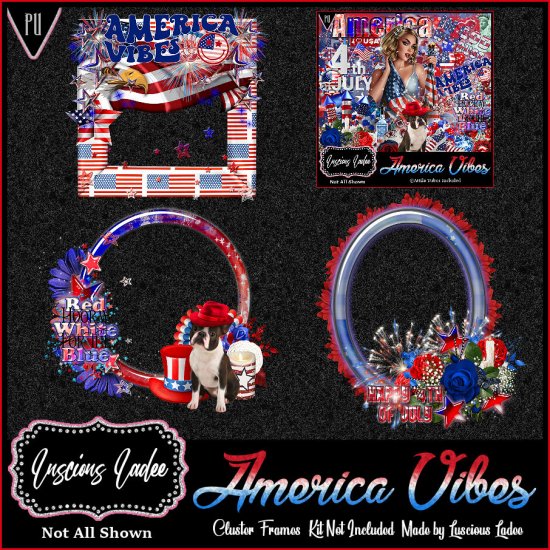 America Vibes Cluster Frames - Click Image to Close