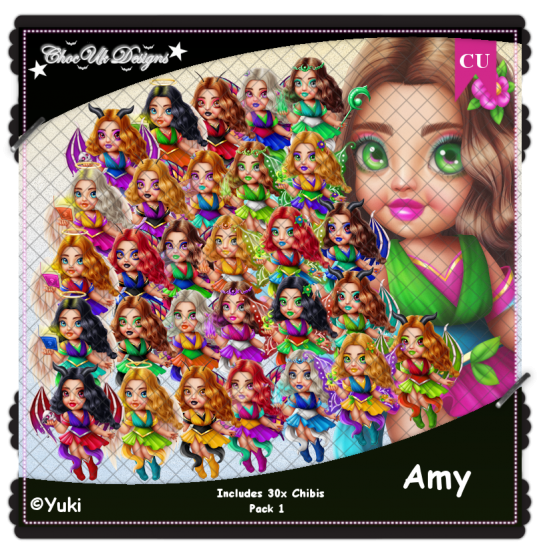 Amy CU/PU Pack 1 - Click Image to Close