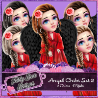 TBD Yuki Angel Chibiis Set 2