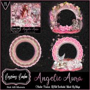 Angelic Aura Cluster Frames