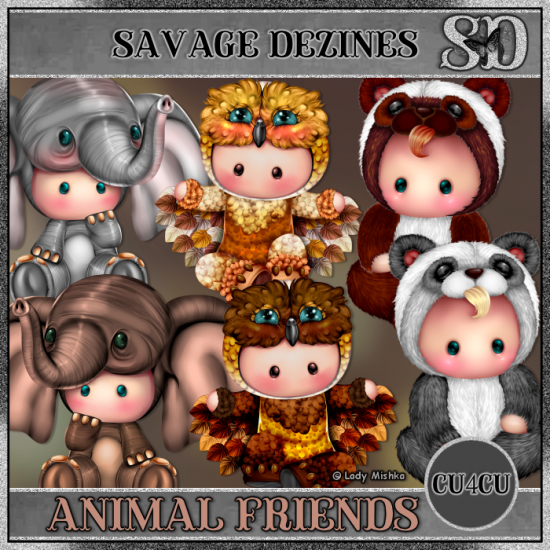 Animal Friends CU4CU - Click Image to Close