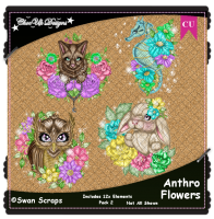 Anthro Flowers Elements CU/PU Pack 2