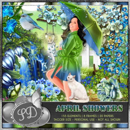 April Showers Kit - Click Image to Close