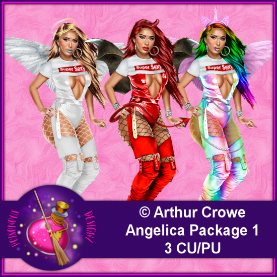 Arthur Crowe Angelica 1 - Click Image to Close