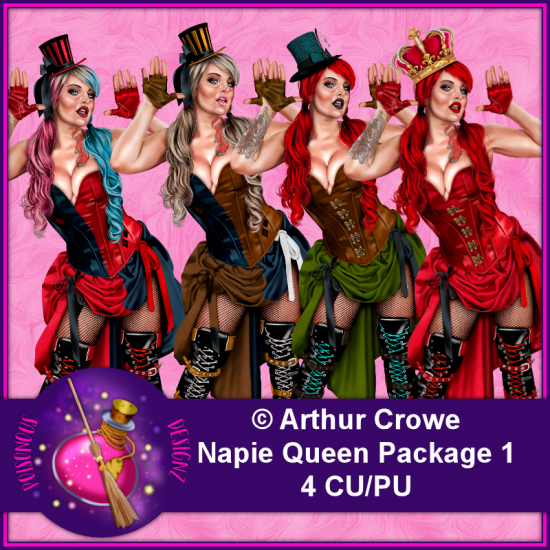 Arthur Crowe Napie Queen 1 - Click Image to Close