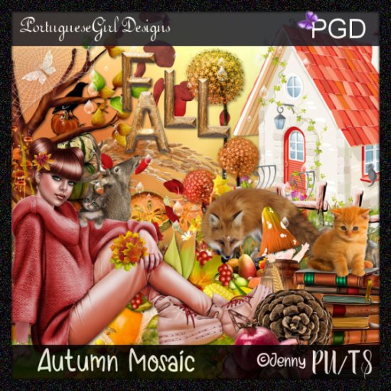 Autumn mosaic - Click Image to Close