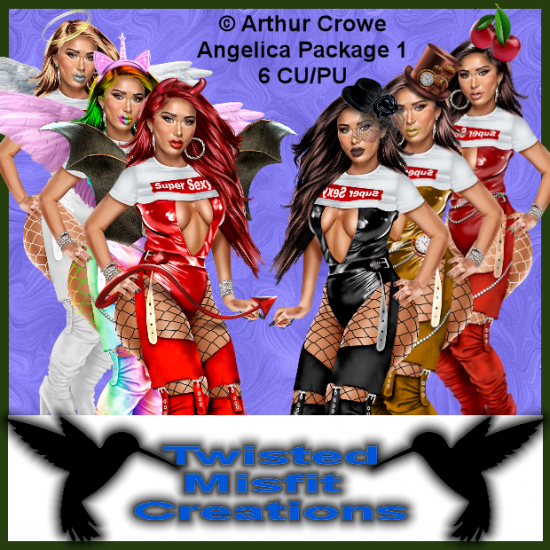 Arthur Crowe Angelica 1 - Click Image to Close