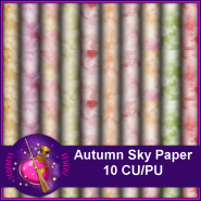 Autumn Sky Paper