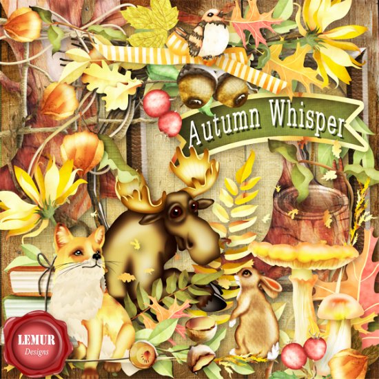 Autumn Whisper by Lemur Designs - Click Image to Close