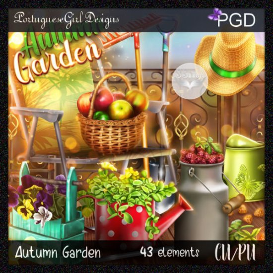 Autumn Garden - Click Image to Close