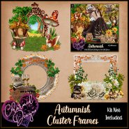 Autumnish Cluster Frames