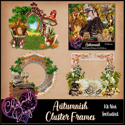 Autumnish Cluster Frames