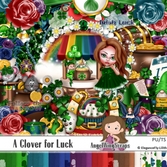 A Clover for Luck (TS/PU) - Click Image to Close