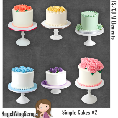 Simple Cakes #2 (FS-CU-AI)