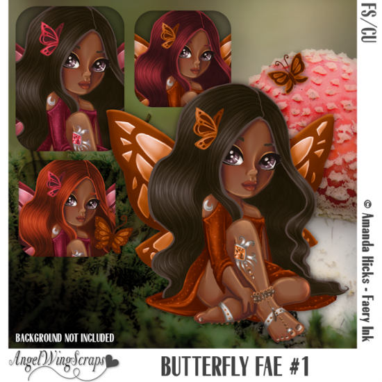 Butterfly Fae #1 (FS/CU) - Click Image to Close