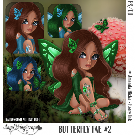 Butterfly Fae #2 (FS/CU) - Click Image to Close