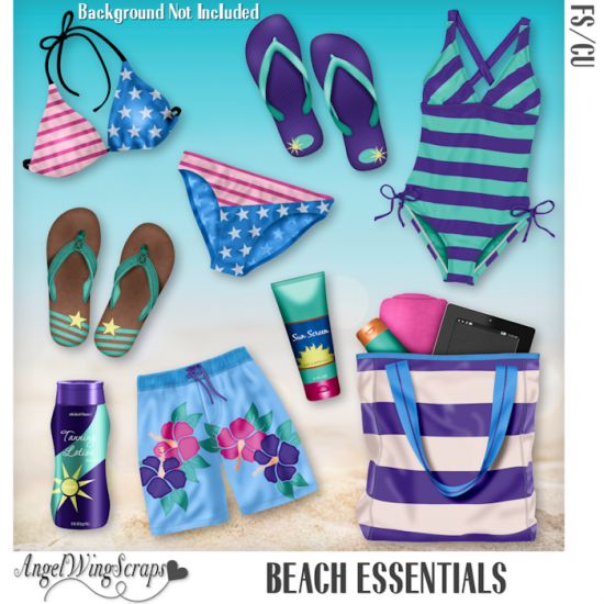 Beach Essentials (FS/CU) - Click Image to Close