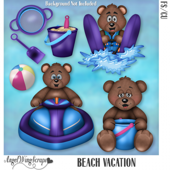 Beach Vacation (FS/CU) - Click Image to Close