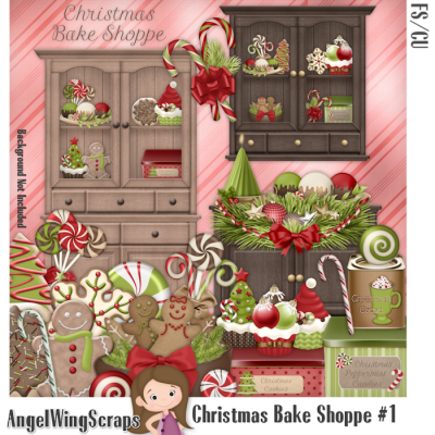 Christmas Bake Shoppe #1 (FS/CU)