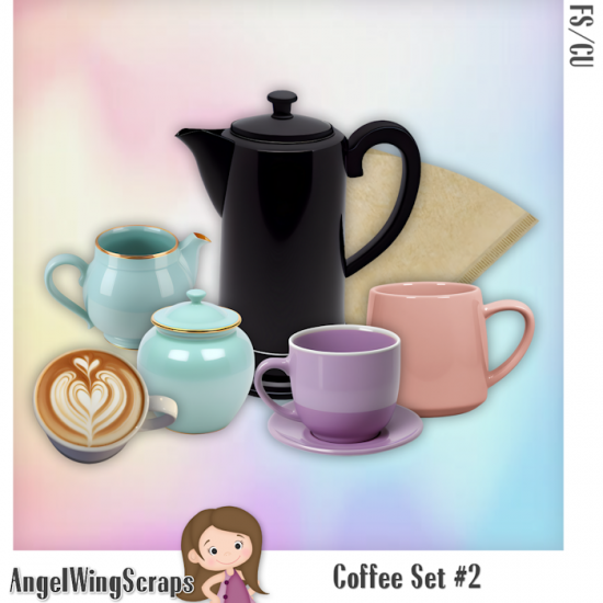 Coffee Set #2 (FS/CU) - Click Image to Close