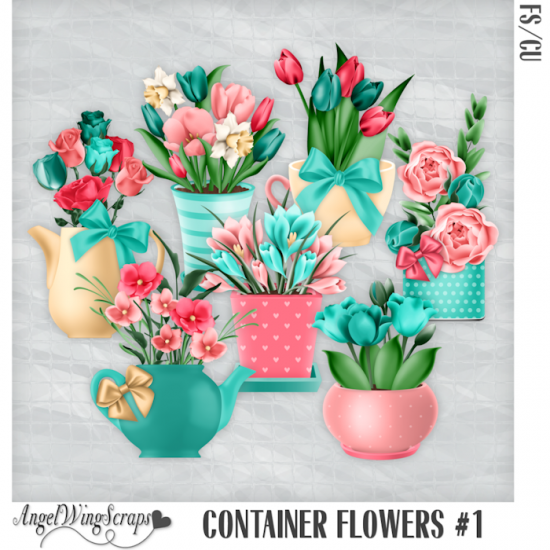 Container Flowers #1 (FS/CU) - Click Image to Close