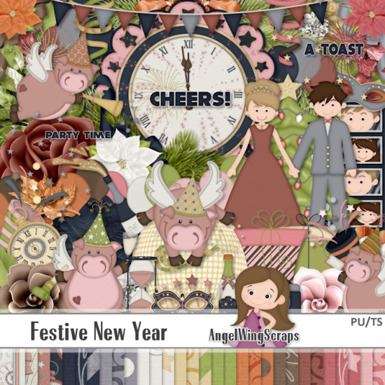 Festive New Year (TS/PU) - Click Image to Close