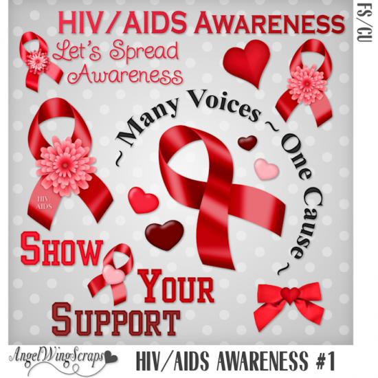 HIV/AIDS Awareness #1 (FS/CU) - Click Image to Close