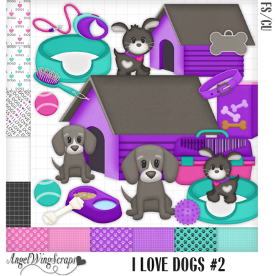 I Love Dogs #2 (FS/CU)