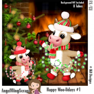 Happy Moo-lidays #1 (FS/CU)