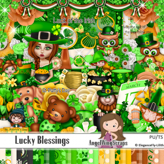 Lucky Blessings (TS/PU) - Click Image to Close