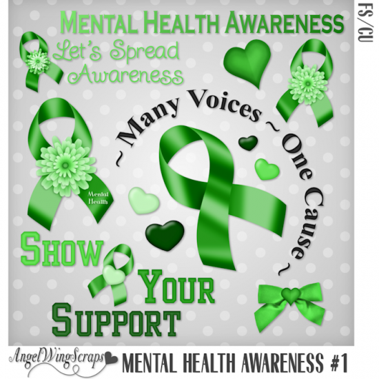 Mental Health Awareness #1 (FS/CU) - Click Image to Close