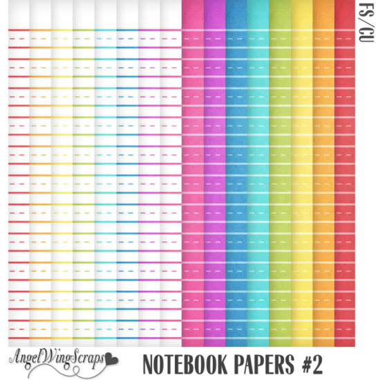 Notebook Papers #2 (FS/CU) - Click Image to Close