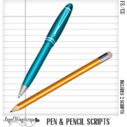 Pen & Pencil Scripts (FS/CU)