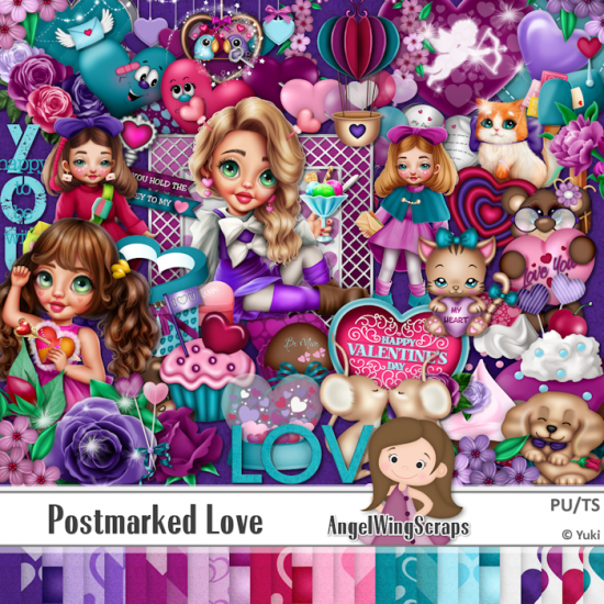 Postmarked Love (TS/PU) - Click Image to Close