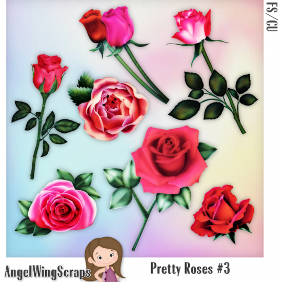 Pretty Roses #3 (FS/CU) - Click Image to Close