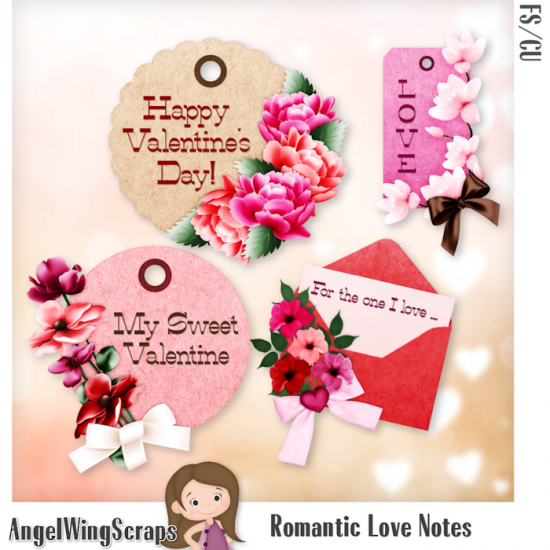 Romantic Love Notes (FS/CU) - Click Image to Close