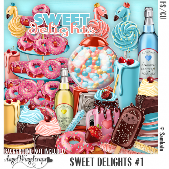 Sweet Delights #1 (FS/CU) - Click Image to Close