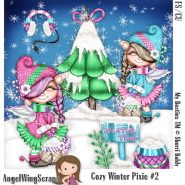 Cozy Winter Pixie #2 (FS/CU)