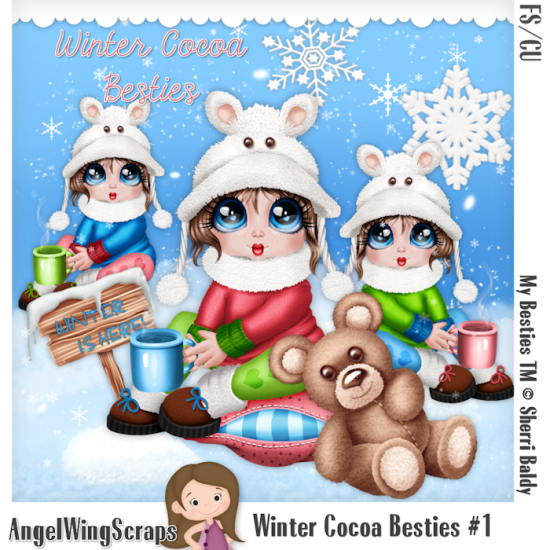 Winter Cocoa Besties #1 (FS/CU) - Click Image to Close