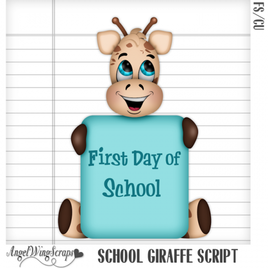 School Giraffe Script (FS/CU) - Click Image to Close