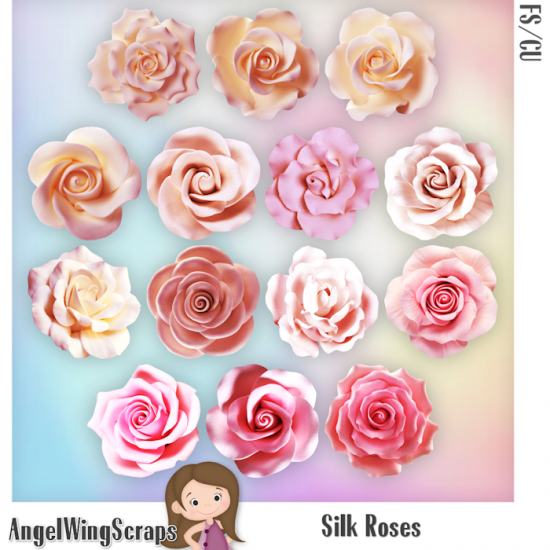 Silk Roses (FS/CU) - Click Image to Close