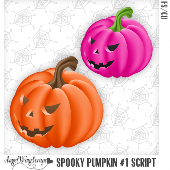 Spooky Pumpkin #1 Script (FS/CU) - Click Image to Close