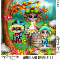 Woodland Gnomes #1 (FS/CU)