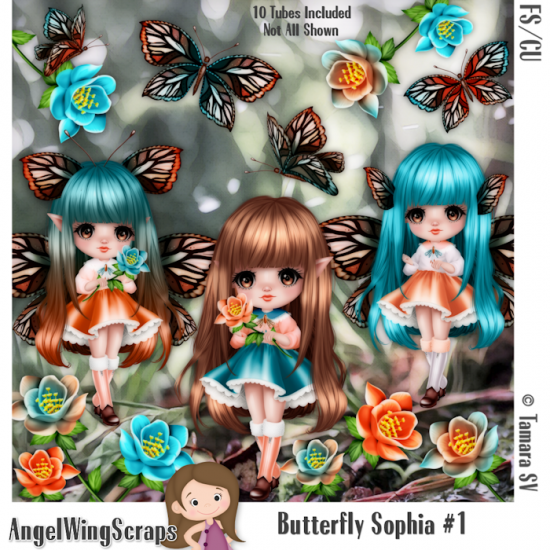 Butterfly Sophia #1 (FS/CU) - Click Image to Close