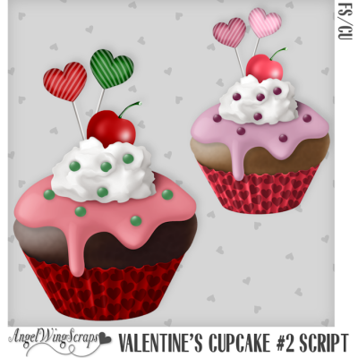 Valentine's Cupcake #2 Script (FS/CU)