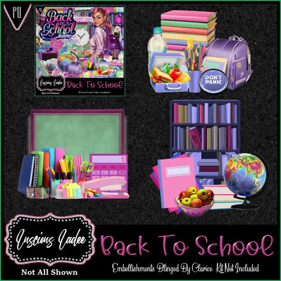 Back To School Embellishments - Click Image to Close