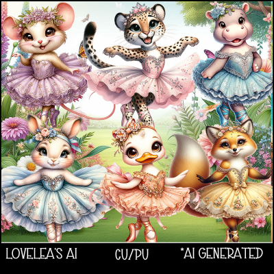 BALLET ANIMALS PACK