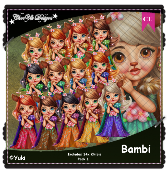 Bambi CU/PU Pack 1 - Click Image to Close